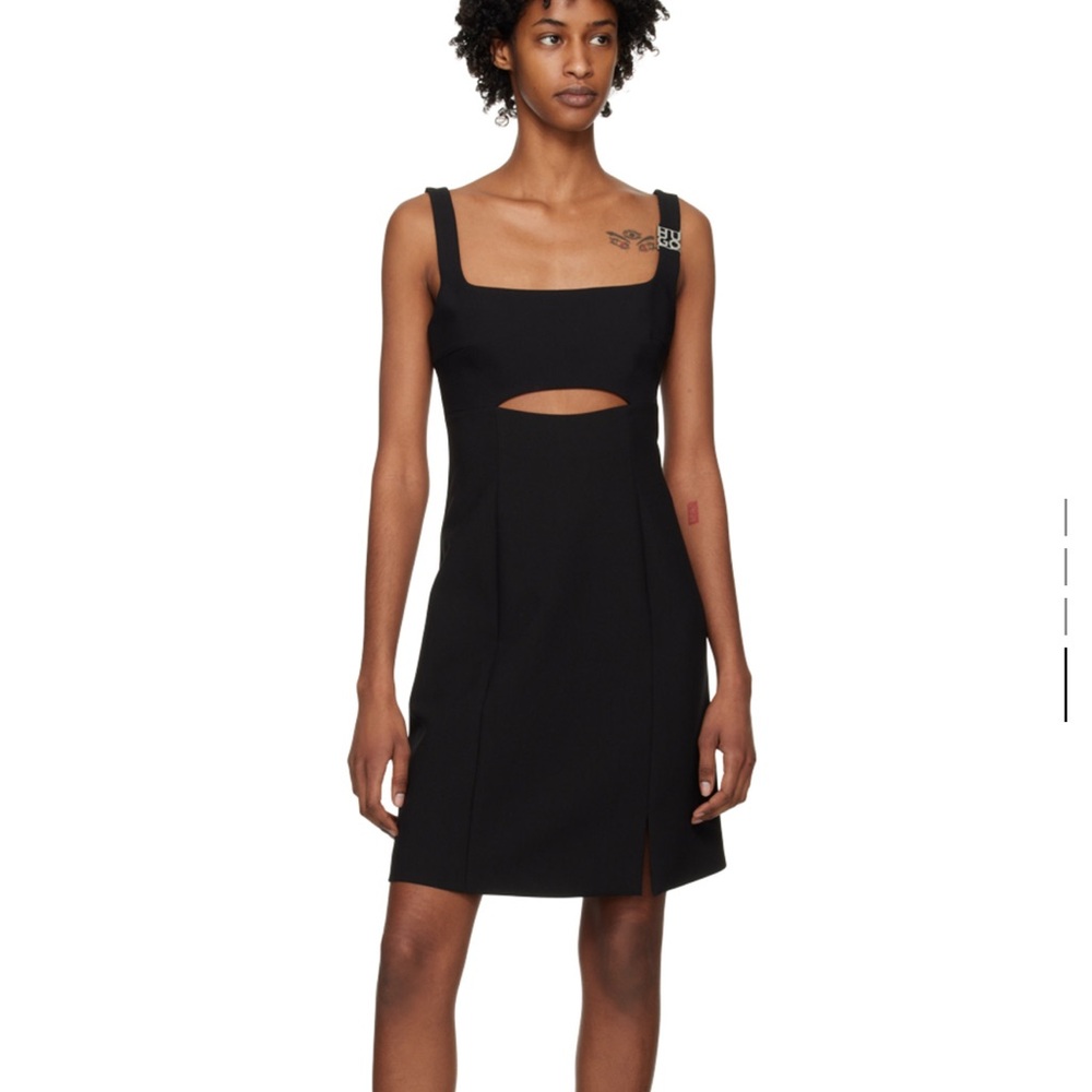 HUGO Black Slim-Fit Mini dress size XXS NWT